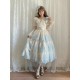 Miss Point Point Garden Embroidered 3-Tier Skirt(Reservation/3 Colours/Full Payment Without Shipping)